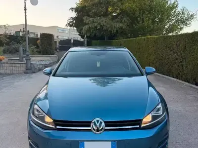 Brugt VW Golf VII Comfortline 105 HK (77 kW) 2013 Blå Sedan