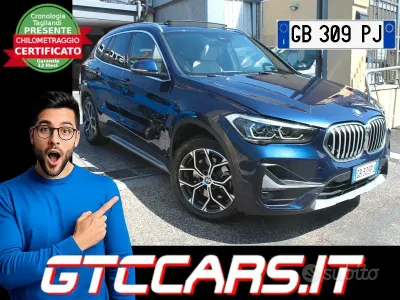 Usata BMW X1 xLine 190 CV (139 kW) 2020 Mediterranean blue metallizzat SUV