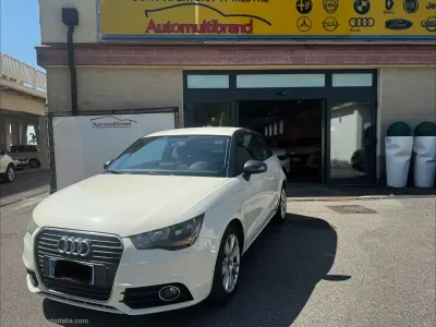 Usata Audi A1 Ambition 86 CV (63 kW) 2011 Bianco Utilitaria