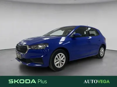 Usata Skoda Fabia Ambition 80 CV (58 kW) 2023 Blu pastello Utilitaria
