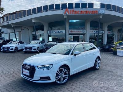 Usata Audi A3 116 CV (85 kW) 2019 Bianco Berlina