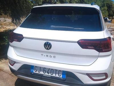 Usata VW T-Roc 110 CV (80 kW) 2022 Bianco SUV