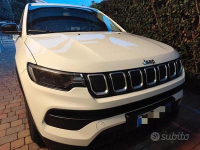 Usata Jeep Compass 130 CV (95 kW) 2022 Bianco SUV