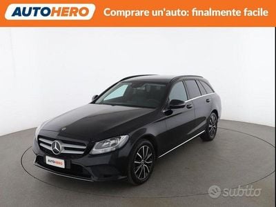Usata Mercedes C200 Executive 183 CV (134 kW) 2020 Nero Station wagon