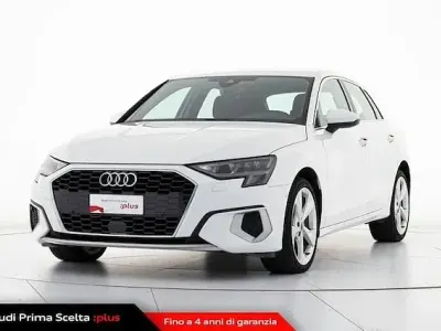 Usata Audi A3 Advanced Plus 150 CV (110 kW) 2023 Bianco ibis Berlina