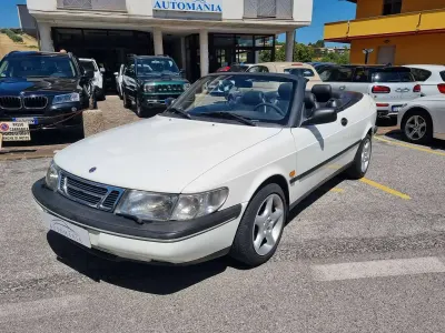 Usata Saab 900 Cabriolet 131 CV (96 kW) 1996 Bianco Cabrio