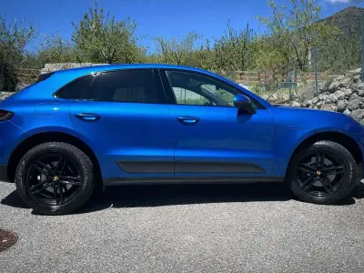 Usata Porsche Macan 245 CV (180 kW) 2018 Blu/azzurro SUV