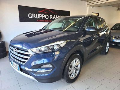 Usata Hyundai Tucson Edition 116 CV (85 kW) 2017 Blu/azzurro SUV