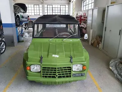 Usata Citroën Méhari 30 CV (22 kW) 1971 Verde Cabrio