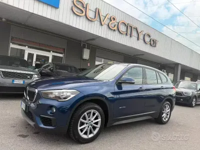 Usata BMW X1 116 CV (85 kW) 2016 Blu/azzurro SUV