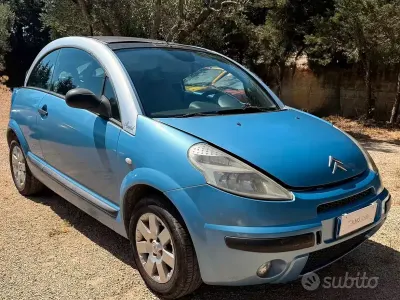 Usata Citroën C3 Pluriel 73 CV (53 kW) 2004 Bluazzurro Cabrio