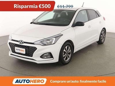 Usata Hyundai i20 75 CV (55 kW) 2020 Bianco Utilitaria
