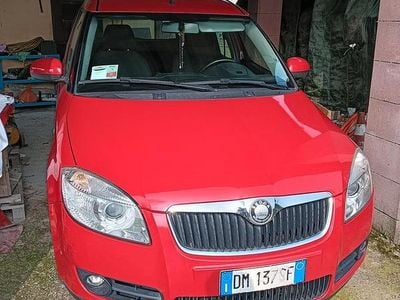 Brugt Skoda Roomster 85 HK (62 kW) 2008 Rød MPV