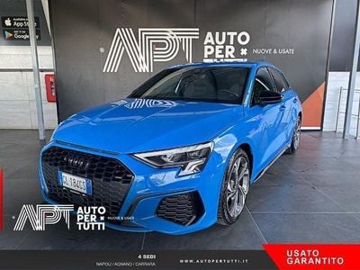 Usata Audi A3 Sportback e-tron S-Line 150 CV (110 kW) 2023 Blu Utilitaria