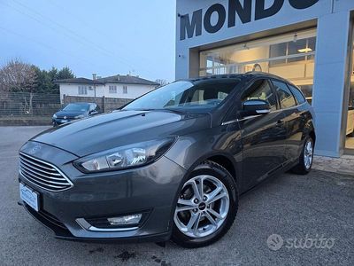 Usata Ford Focus Titanium 120 CV (88 kW) 2016 Grigio Station wagon