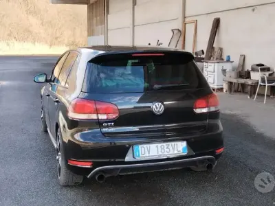 Usado VW Golf VI GTI 211 CV (155 kW) 2009 Negro Utilitario