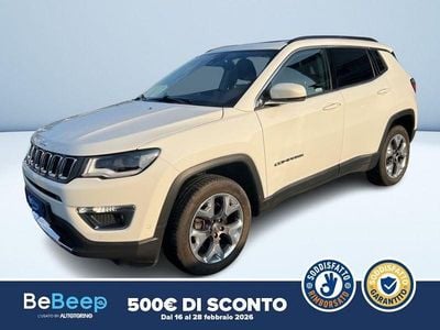 Usata Jeep Compass Limited 140 CV (102 kW) 2018 Bianco pastello SUV