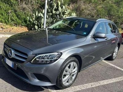 Begagnad Mercedes C180 122 HK (89 kW) 2018 Grå Kombi