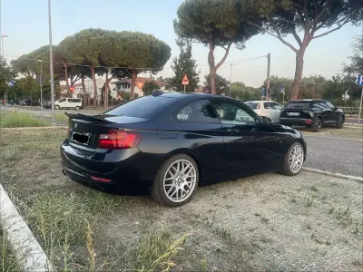Usata BMW 218 Sport Line 143 CV (105 kW) 2014 Nero Coupé