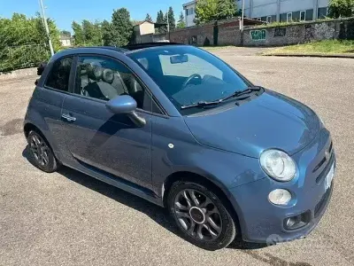 Usata Fiat 500C Sport 95 CV (69 kW) 2013 Blu Cabrio