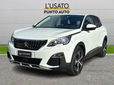 Usata Peugeot 3008 Allure 131 CV (96 kW) 2019 Bianco SUV
