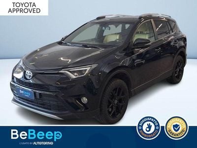 Usata Toyota RAV4 Hybrid Style 197 CV (144 kW) 2017 Nero metallizzato SUV