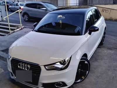 Usata Audi A1 105 CV (77 kW) 2014 Bianco Utilitaria