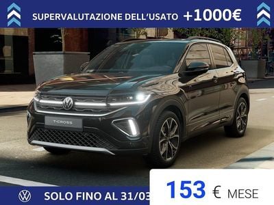 Nuova VW T-Cross R 116 CV (85 kW) 2026 Deep black perlato SUV