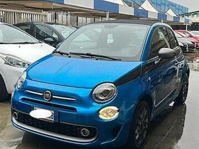 Usata Fiat 500 51 CV (37 kW) 2019 Blu Cabrio