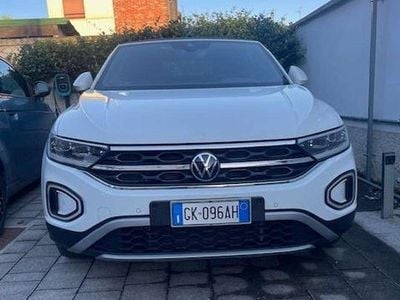 Usata VW T-Roc Cabriolet Style 110 CV (80 kW) 2022 Bianco Cabrio