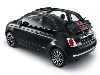 Usata Fiat 500C 86 CV (63 kW) 2012 Nero Cabrio