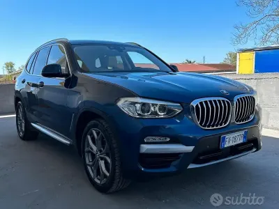 Usata BMW X3 xLine 190 CV (139 kW) 2019 Blu/azzurro SUV