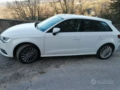 Usata Audi A3 150 CV (110 kW) 2016 Bianco Berlina