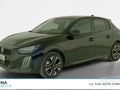 Usata Peugeot 208 Allure 101 CV (74 kW) 2025 Nero Utilitaria