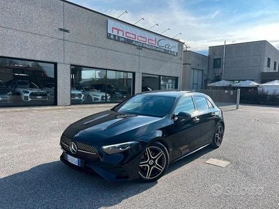 Usata Mercedes A180 AMG Line Premium 116 CV (85 kW) 2025 Nero Berlina