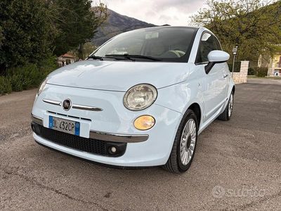 Usata Fiat 500 Lounge 69 CV (50 kW) 2007 Blu Berlina