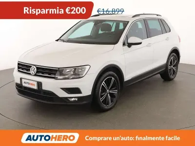 Usata VW Tiguan Style 150 CV (110 kW) 2017 Bianco SUV