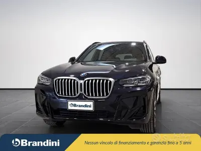 Usata BMW X3 M Sport 190 CV (139 kW) 2022 Carbonschwarz metallizzato SUV