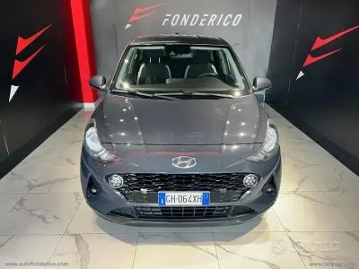Usata Hyundai i10 Prime 67 CV (49 kW) 2022 Grigio Utilitaria