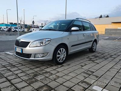 Usata Skoda Fabia Ambition 69 CV (50 kW) 2010 Grigio Station wagon