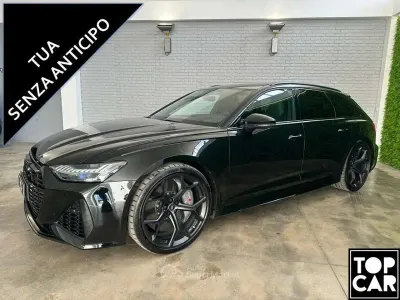 Usata Audi RS6 Ambiente 630 CV (463 kW) 2024 Nero mythos metallizzato Station wagon