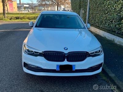 Usata BMW 520 Sport Line 190 CV (139 kW) 2018 Bianco Berlina