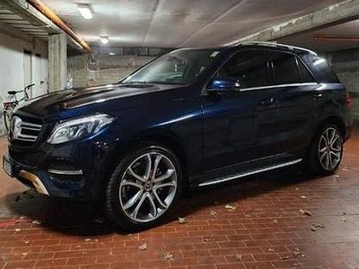 Usata Mercedes GLE350 272 CV (200 kW) 2019 Blu SUV