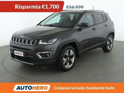 Usata Jeep Compass Limited 140 CV (102 kW) 2018 Grigio SUV