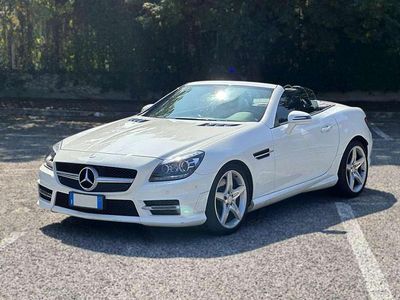 Begagnad Mercedes SLK250 Premium 204 HK (150 kW) 2015 Vit Cab