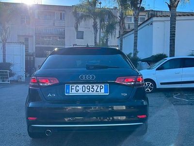 Usata Audi A3 116 CV (85 kW) 2017 Nero Berlina