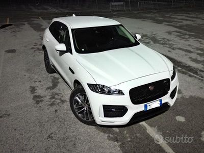 Usata Jaguar F-Pace R-Sport 240 CV (176 kW) 2017 Bianco SUV