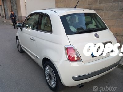 Usata Fiat 500 69 CV (50 kW) 2011 Bianco Utilitaria