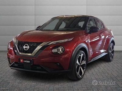 Usata Nissan Juke N-Connecta 117 CV (86 kW) 2020 Arancione metallizzato SUV