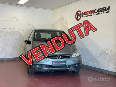 Usata Mercedes A170 Avantgarde 116 CV (85 kW) 2007 Grigio Berlina
